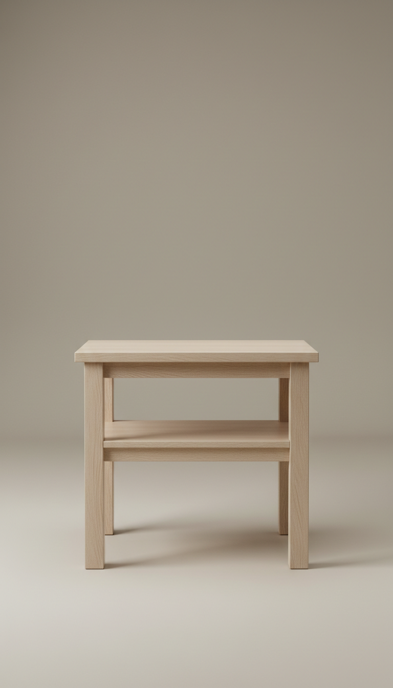 Table d’appoint chêne ivoire galeria