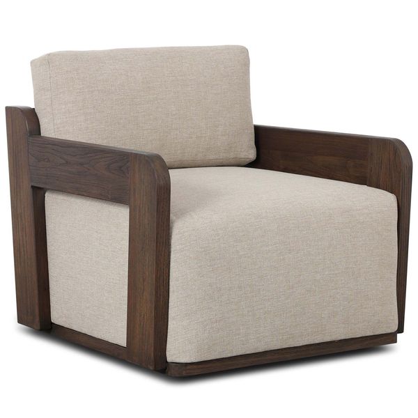 Arwen Outdoor Swivel Chaise, Alessi Buff